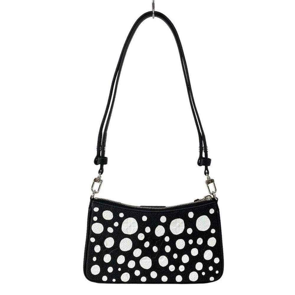 LOUIS VUITTON LV x YK Easy Pouch On-Strap M81908 Noir Blanc - Shoulder Bag - Picture 3 of 16